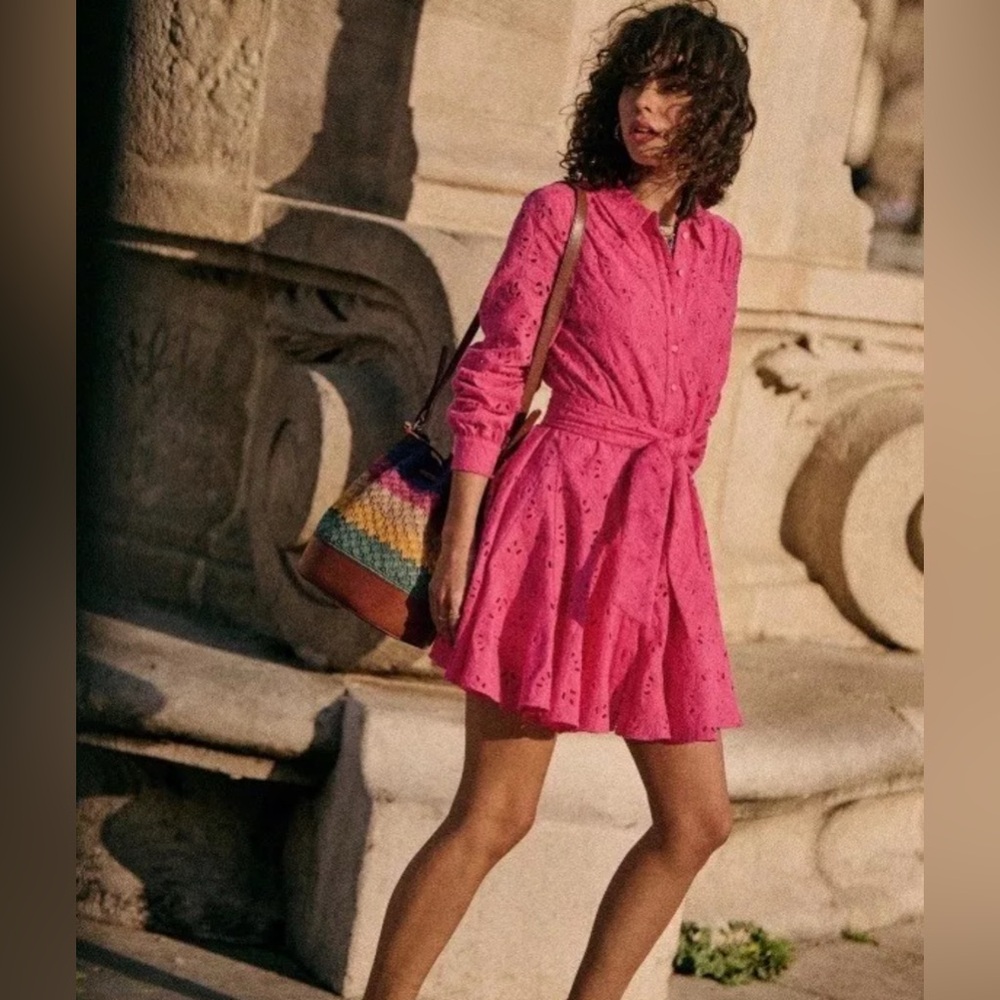 Sezane sol dress size 38/6